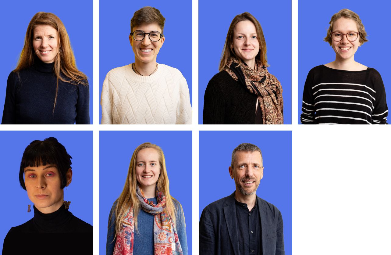 Valérie Sturm, Rahel Aschwanden, Ella-Mona Chevalley, Manuela Liem, Ramona Sprenger, Myriam Grosse, Christian Lüthi