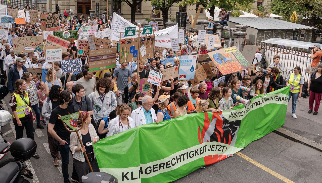Klima-Demo 2023, Bern
